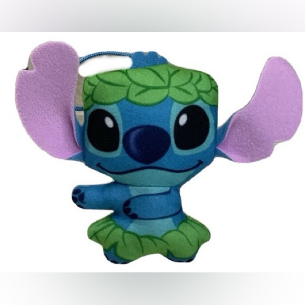 Disney Hula Stitch Plush Keychain